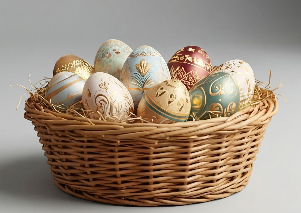 Abschlussmotiv mit Aufruf zur Osternest-Suche auf meerblickd21.de