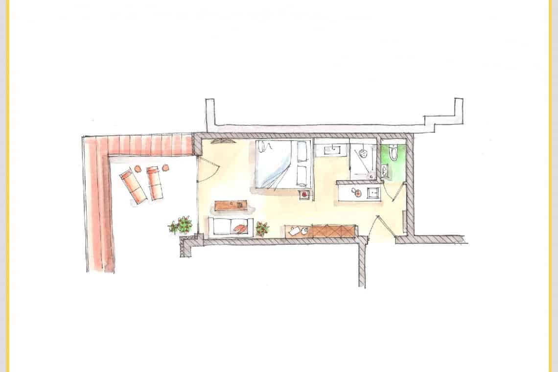 floor plan Marienhöhe 2 Hotel Norderney